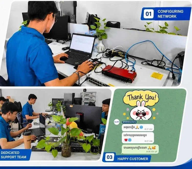 MaxBIT support engineers and customer service feedback