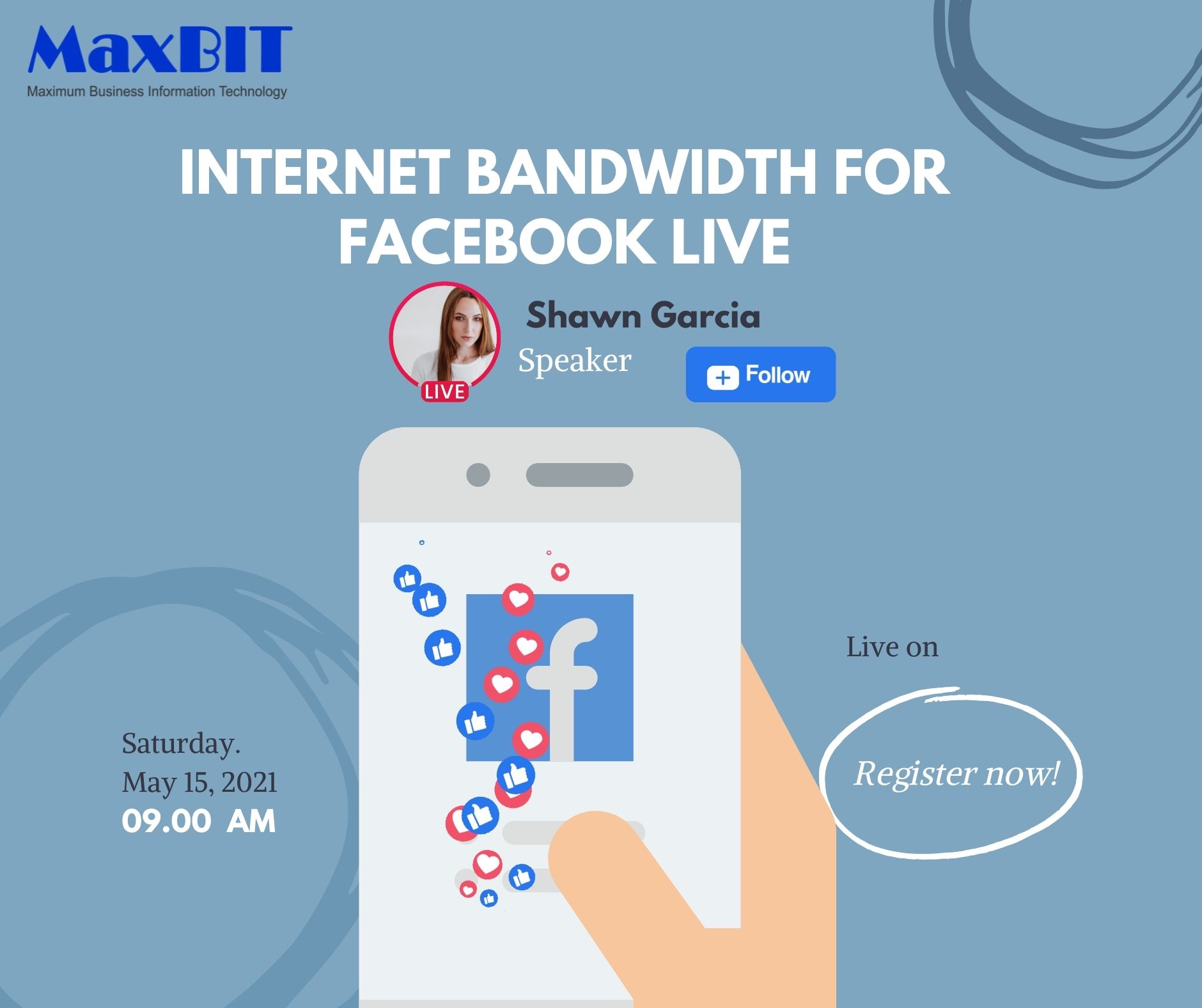 Internet Bandwidth for Facebook LIVE